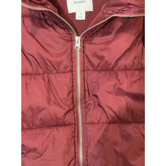 Women’s Puffer Jacket Xs Old Navy Royal Velvet - Picture 3 of 9